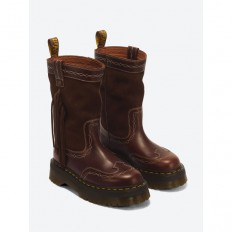 לצפייה במוצר Dr. Martens rodeo mid brown platform sole